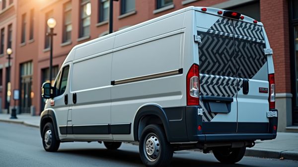 Optimiser la visibilité de votre camionnette avec un autocollant efficace